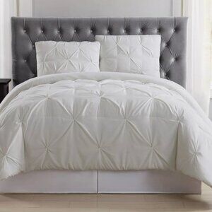 TRULY Soft Pleated Full/Queen Duvet Set Bedding